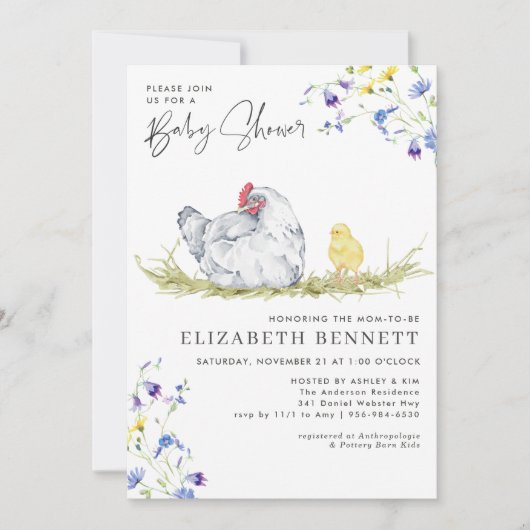 Charming Rustic Farmhouse | Baby van kippen (Voorkant)