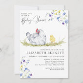 Charming Rustic Farmhouse | Chicken Baby  Kaart (Voorkant)