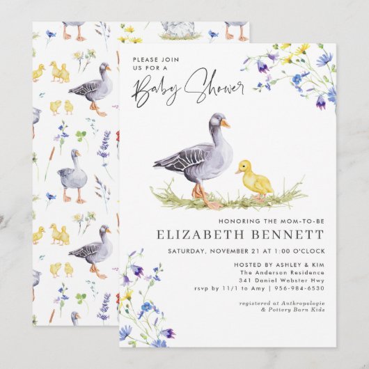 Charming Rustic Farmhouse | Moeder Goose Baby (Voorkant / Achterkant)