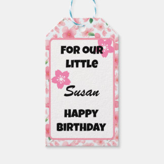 Charming Sakura Blossom Cadeaulabel