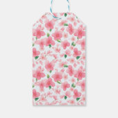 Charming Sakura Blossom Cadeaulabel (Achterkant)