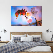 Charming Sakura Blossom Canvas Afdruk (Insitu (Slaapkamer))