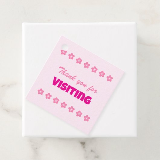 Charming Sakura Bunny Bedankjes Labels (In situ)