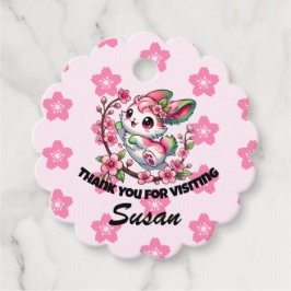 Charming Sakura Bunny Bedankjes Labels