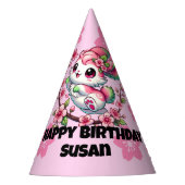 Charming Sakura Bunny Feesthoedjes (Voorkant)