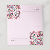 Charming Sakura Bunny Plaatskaartje (Buitenkant ongevouwen)