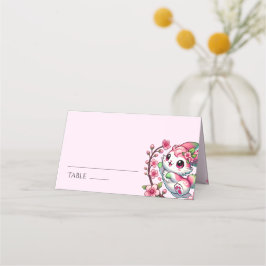 Charming Sakura Bunny Plaatskaartje