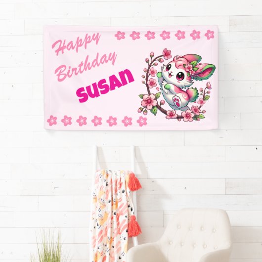 Charming Sakura Bunny Spandoek (Insitu)