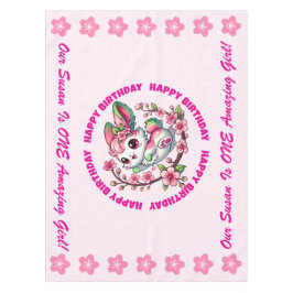 Charming Sakura Bunny Tafelkleed