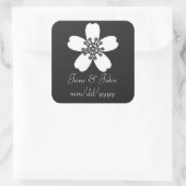 Charming Sakura in Black Sticker (Tas)