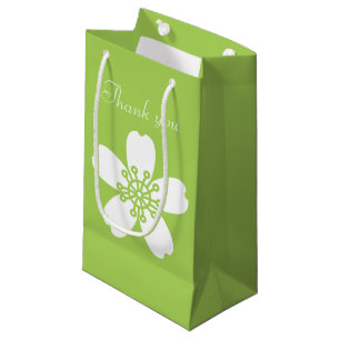 Charming Sakura in Peridot Gift Bag Klein Cadeauzakje
