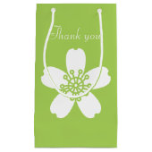 Charming Sakura in Peridot Gift Bag Klein Cadeauzakje (Voorkant)