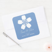 Charming Sakura in Periwinkle Sticker (Envelop)