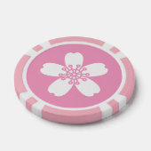 Charming Sakura in Petal Pink Poker Chips (Enkel)
