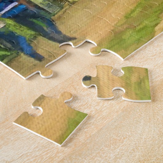 Charming Schilderachtig Walk Small Village Legpuzzel (Zijkant)