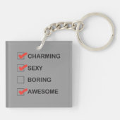 Charming Sleutelhanger (Achterkant)