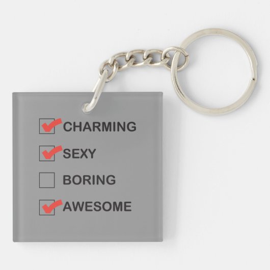 Charming Sleutelhanger (Achterkant)