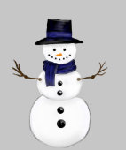 Charming Snowman Kids Family Set  (Hem)