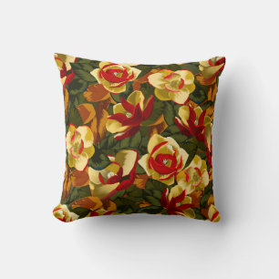 Charming Southern Magnolia Pillow Kussen