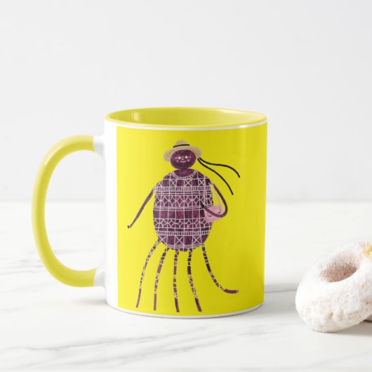 Charming Spider Lady Mug Mok (Met donut)