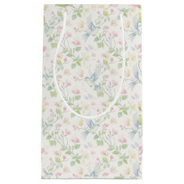 Charming Spring Bird and Floral  Klein Cadeauzakje