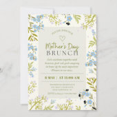 Charming Spring Floral Mother’s Day Brunch Kaart (Voorkant)