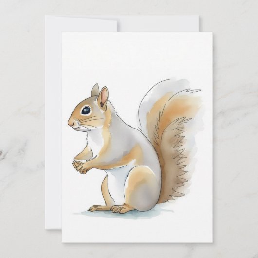 Charming Squirrel Kaart (Voorkant)