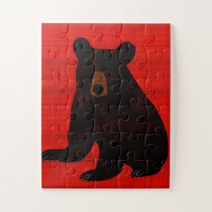 Charming Story Book Black Beer Cub Legpuzzel
