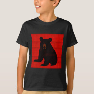 Charming Story Book Black Beer Cub T-shirt