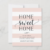 Charming Stripe | Verplaatsingsaankondiging Aankondiging (Voorkant)