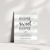 Charming Stripe | Verplaatsingsaankondiging Aankondiging