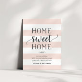 Charming Stripe | Verplaatsingsaankondiging Aankondiging