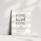 Charming Stripe | Verplaatsingsaankondiging Aankondiging