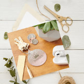 Charming Tiara, prinses, Glitter Bokeh Sleutelhanger