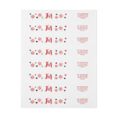 Charming Trendy Joy Red Holiday (Vel)