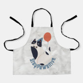 Charming Tuxedo Cat Stay Pawsitive Kids All-Over  Schort (Voorkant)