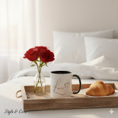 Charming Unique Love Graphic Coffee Mug Mok