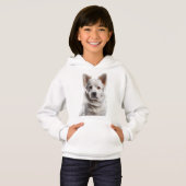 Charming White Shepherd Puppy Portrait (Voorkant volledig)