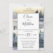 Charming Wildwood Wedding Uitnodiging (Voorkant)