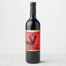 Charming Wine Labels to Win His Heart! Wijn Etiket