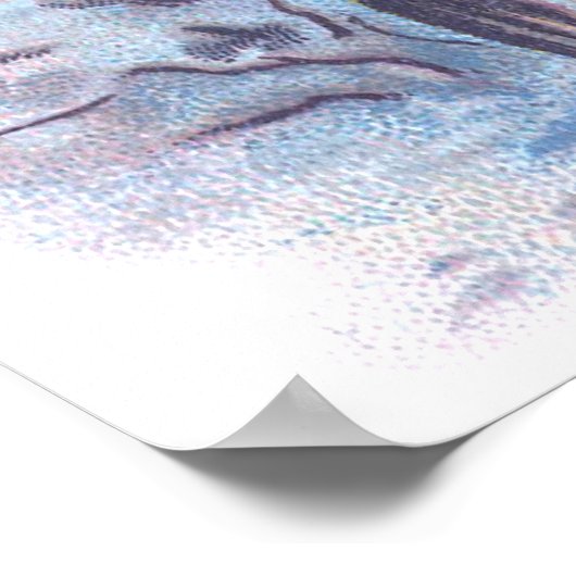 Charming Winter Scene 2 Poster (Hoek)