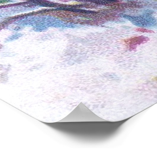 Charming Winter Scene Poster (Hoek)