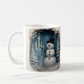 Charming Winter Snowman – Cozy Holiday Coffee mug Koffiemok (Links)
