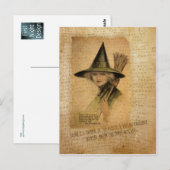 Charming Witch Briefkaart (Voorkant / Achterkant)