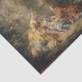 Charms of Country Life van Francois Boucher Tissuepapier (Detail)