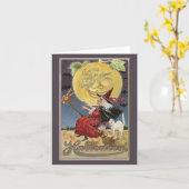 Charms of the Witching Halloween  Kaart (Gele Bloem)