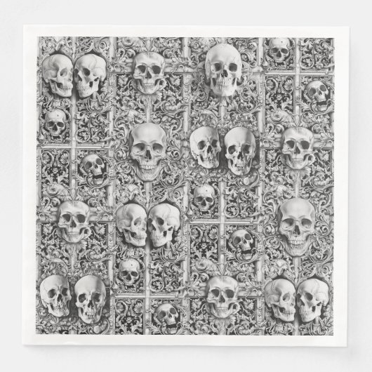 Charnel huis servet (Voorkant)