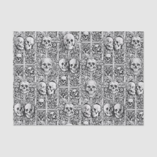 Charnel huis tissuepapier (Voorkant)