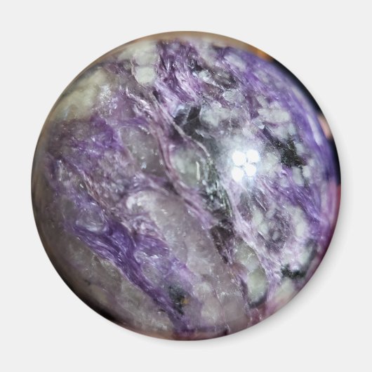 Charoite Print Magnet (Voorkant)