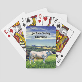 Charolais Bull Pokerkaarten